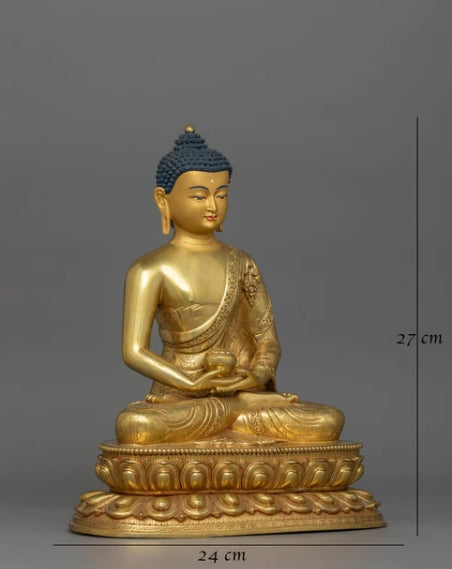 Small Amitabha Buddha Sculpture | Himalayan Art Work