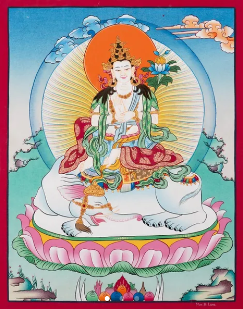 The Akasagarbha Thangka Painting