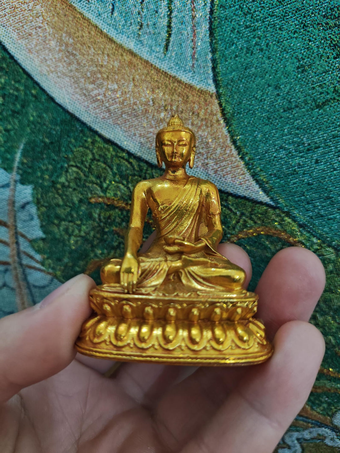 Copper Budha Idol Shakyamuni