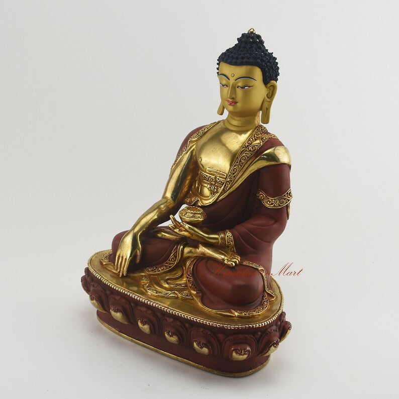 Sakyamuni Buddha Tomba Copper Statue