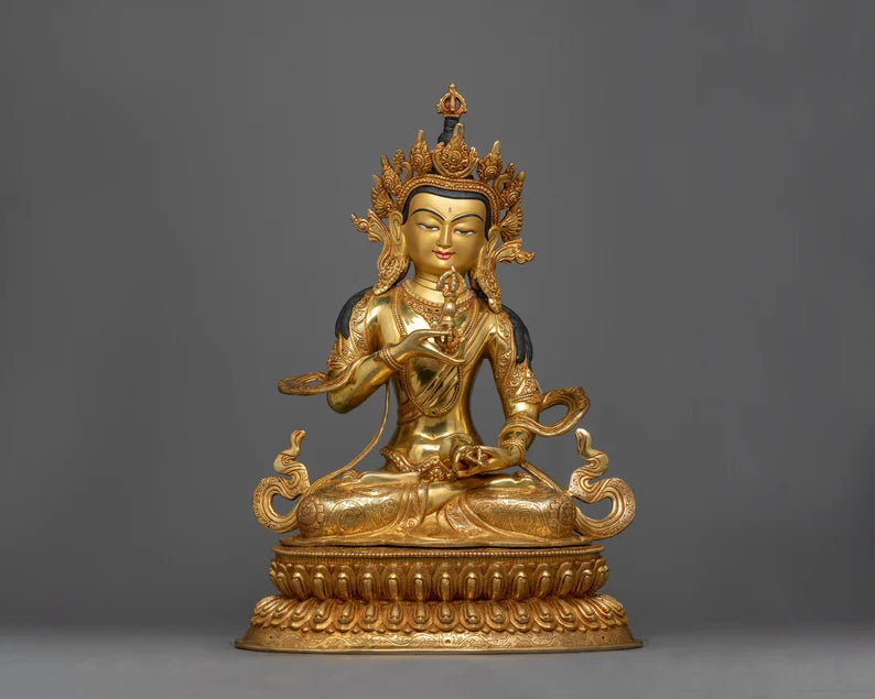 Traditionally Hand-crafted Statue of Vajrasattva