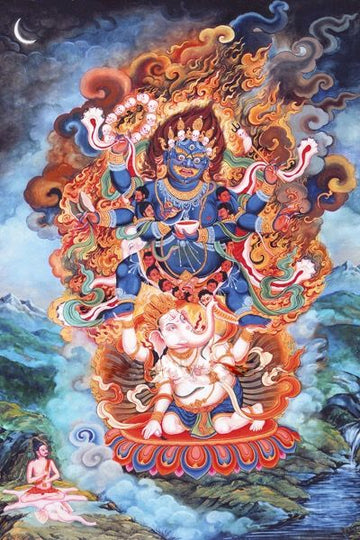 Six Armed Mahakala Thangka 2