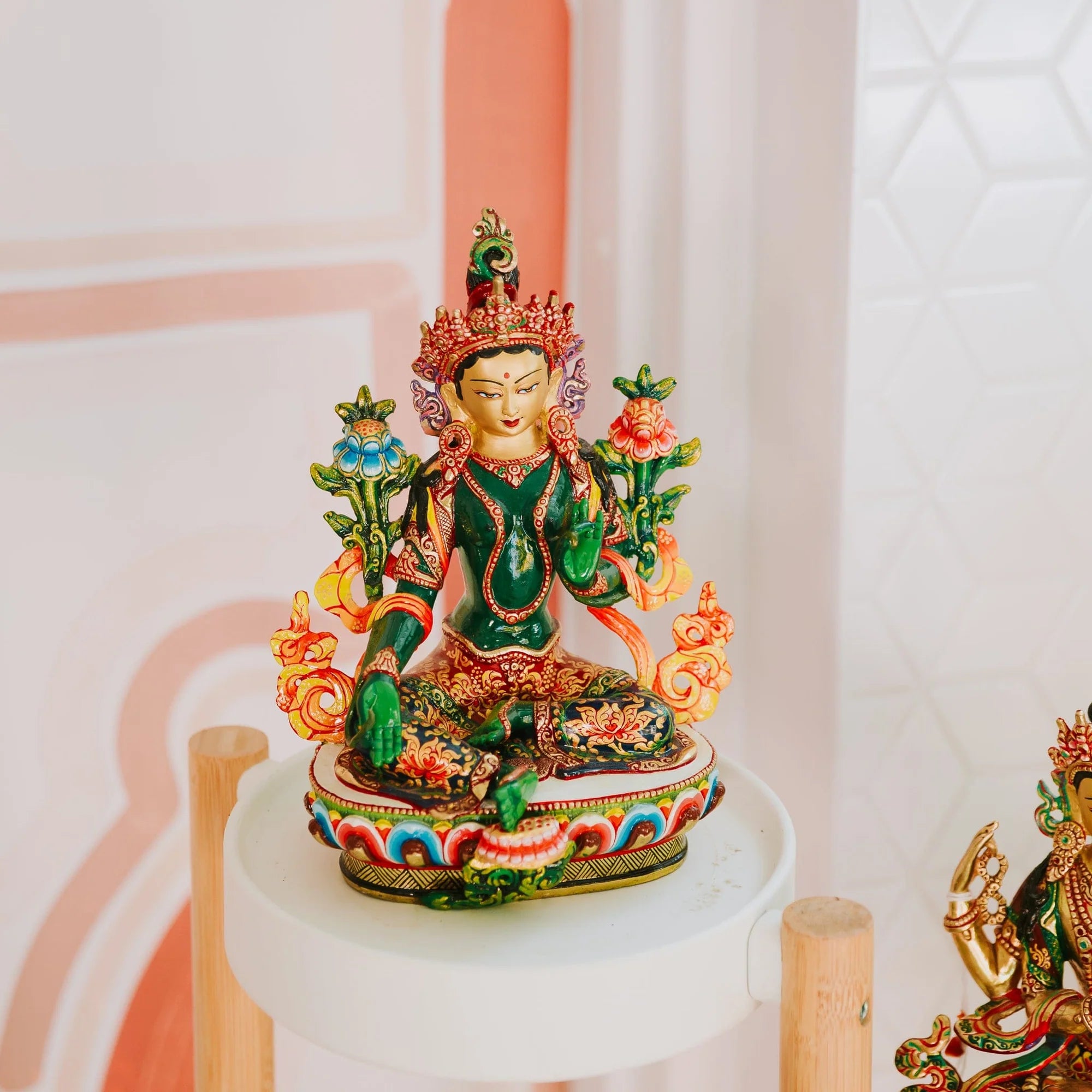 Enlightened Masterpiece Green Tara Statue