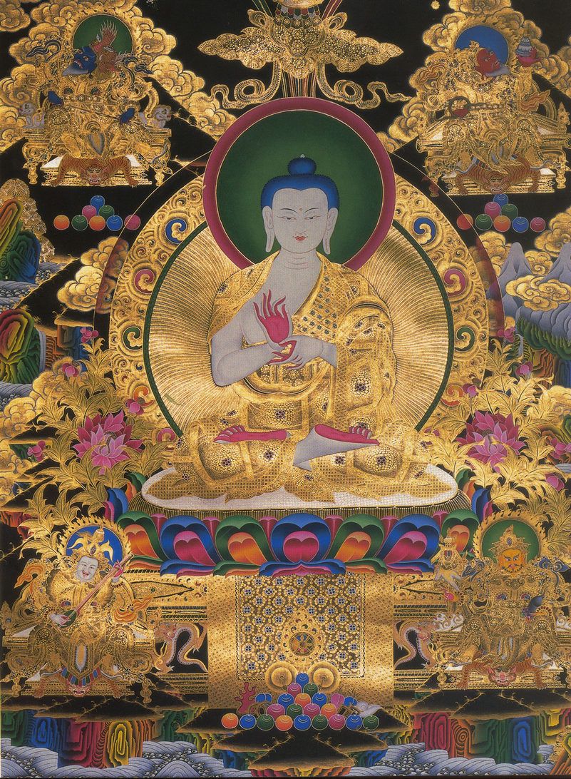 Vairochana Buddha Thangka 3